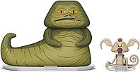 Funko Vynl: коллекционная фигурка Jabba & Salacious Crumb из Звездных войн, многоцветная