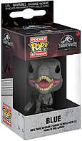 Брелок Funko Pop: Jurassic World 2 Blue Velociraptor Коллекционная фигурка, многоцветный