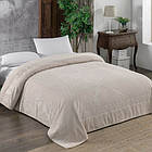 Махрове простирадло Two Dolphins Туреччина 160*220 Sevilla E988 Bej колір бежевий