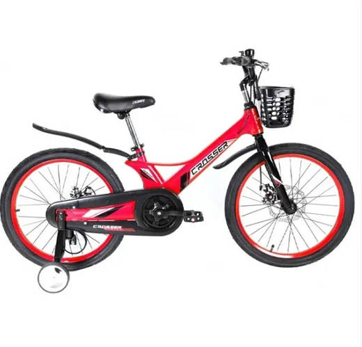 ДЕТСКИЙ ДВУХКОЛЕСНЫЙ ВЕЛОСИПЕД CROSSER HUNTER 20" МАГНИЕВАЯ РАМА С ...