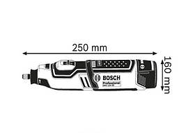 Акумуляторний багатофункціональний інструмент Bosch GRO 10,8 V-LI (06019C5001), фото 2