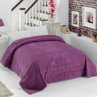 Махрове простирадло Two Dolphins Туреччина 160*220 Sevilla E988 Mor колір фіолетовий