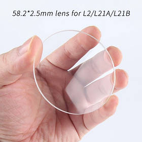 Скло для ліхтаря Convoy L21A  58.2*2.6mm