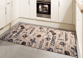 Сучасний килимок для дому, на кухню Coffee К6L
