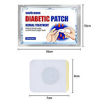 Травяной китайский пластырь от сахарного диабета Diabetic Patch 12 шт