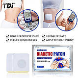 Трав'яний китайський пластир від цукрового діабету Diabetic Patch 12 шт., фото 6