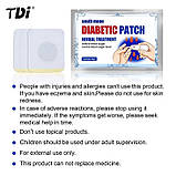 Трав'яний китайський пластир від цукрового діабету Diabetic Patch 12 шт., фото 9