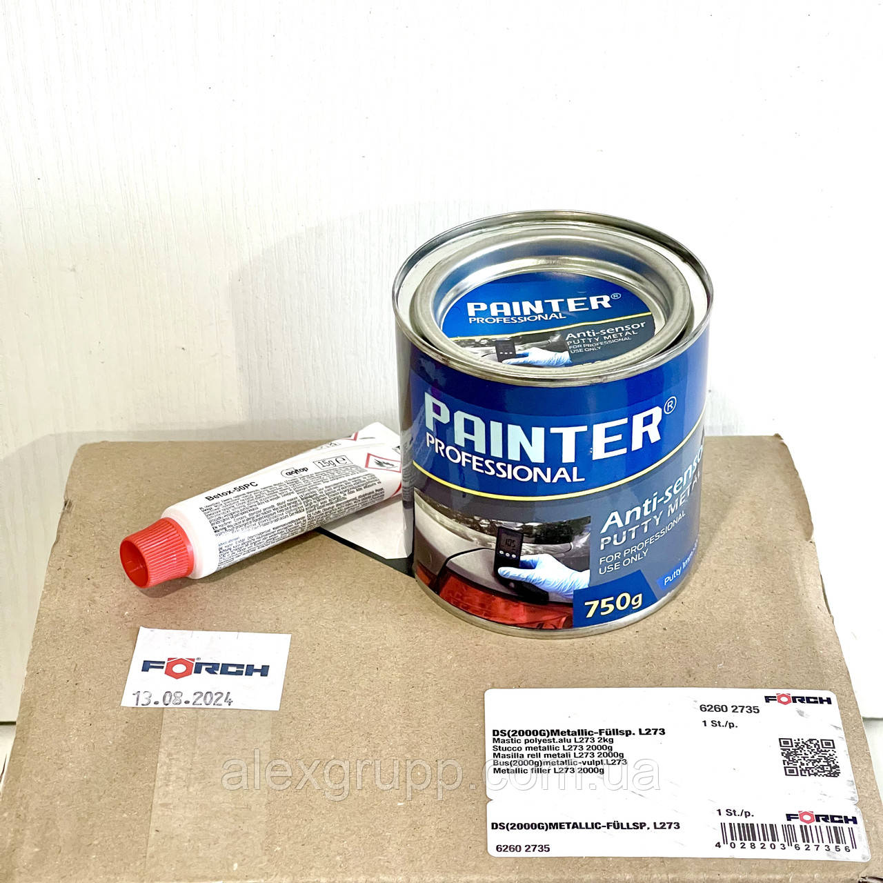 Шпаклівка яку не бачить товщиномір Painter Professional 750g