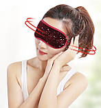 Турмалінова маска для очей із турмаліном, магнітами та біофотонами, фото 2