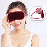 Турмалінова маска для очей із турмаліном, магнітами та біофотонами, фото 3