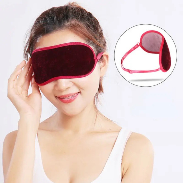 Турмалиновая маска для глаз с турмалином, магнитами и биофотонами