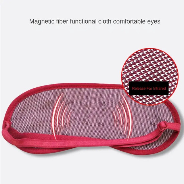 Турмалиновая маска для глаз с турмалином, магнитами и биофотонами