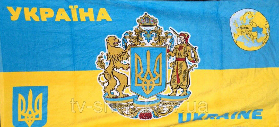 Рушник пляжний Україна Герб