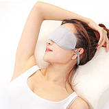 Турмалінова маска для очей з іонами срібла, магнітами та біофотонами, фото 7