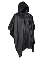 Пончо тактическое Mil-Tec Плащ-палатка Водонепроницаемая One-Size Черный PONCHO VINYL SCHWARZ (10628502)