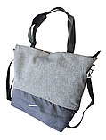 Жіноча сумка NIKE спортивна сумка для через плече Відпочинок месенджер пляжні сумка тільки ОПТ), фото 2