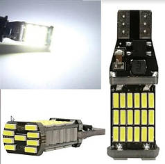 Світлодіодна лампа LED T15 / W16W 4014 45 SMD CANBUS білий