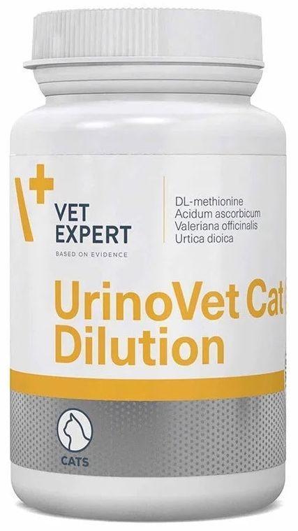 Уріновет Кет Ділюшен Vetexpert вітаміни для відновлення функцій сечової системи у котів, 45 капсул, фото 1