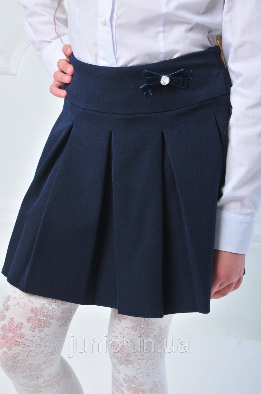 Купить Пышная школьная юбка для девочки.Встречные складки., цена 260 ...