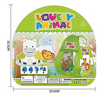 Намет 888-026 (60) "Звірина пірамідка" 72х72х94 см, в сумці