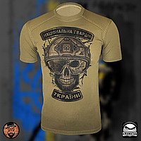 Тактична футболка з принтом Національна гвардія України, тактична і формений одяг, футболки та майки