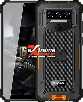 OUKITEL WP23 4/64GB NFC, 10600 mAh, Android 13, Захист IP69K, Helio P35, Дисплей 6.52", Смартфон Oukitel WP 23