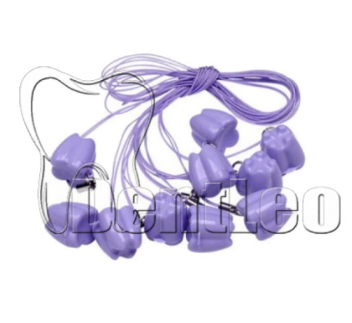 КОНТЕЙНЕР ДЛЯ МОЛОЧНИХ ЗУБІВ ФІОЛЕТОВИЙ - 10 ШТ.