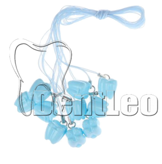 КОНТЕЙНЕР ДЛЯ МОЛОЧНИХ ЗУБІВ БЛАКИТНИЙ- 10 ШТ., фото 1