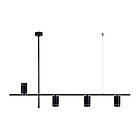 Накладний світильник на підвісі ML374  чорний