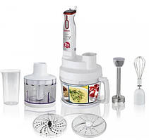 Блендер Saturn ST-FP0053 New White з 2 ма чашами і нарізкою кубиками .