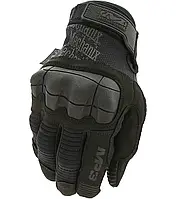 Защитные тактические чёрные перчатки всу усиленные Mechanix M-Pact 3 ОРИГИНАЛ с сенсорными пальцами