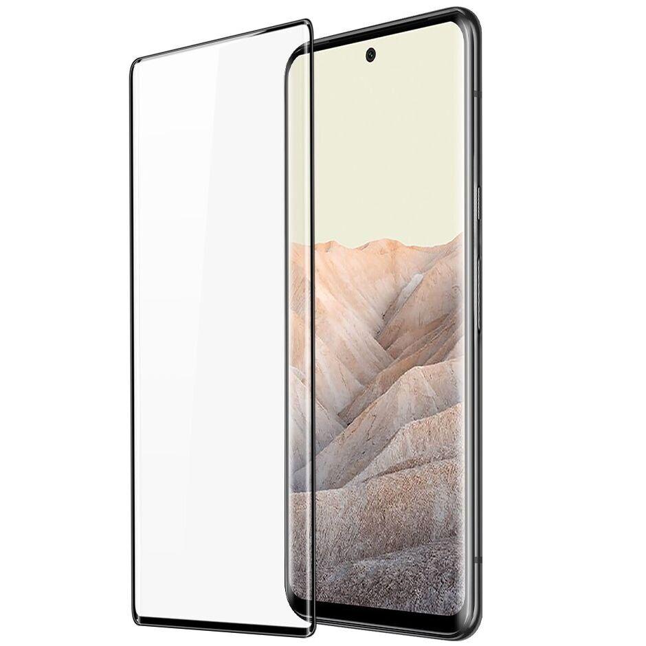 Вигнуте захисне 3D скло для Pixel 6 Pro чорне