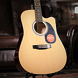 Гітара електроакустична Fender Squier SA-105CE NAT, фото 2