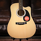 Гітара електроакустична Fender Squier SA-105CE NAT, фото 3