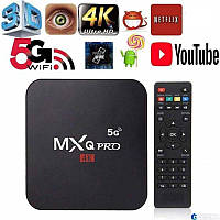 Приставка TV-BOX MXQPRO 4K 5G (Android 11.1 4/64)