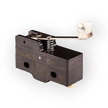 Мікровимикач Z-15GW2-B довгий роликовий важіль