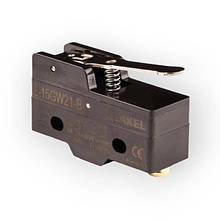 Мікровимикач Z-15GW21-B середній важіль