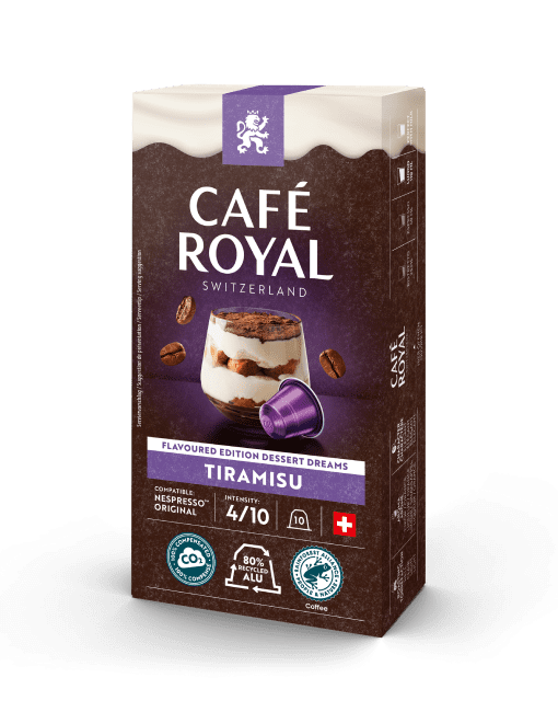 Кава в капсулах Nespresso Café Royal Tiramisu - Кофе в капсулах Неспрессо (коробочка 10 капсул)