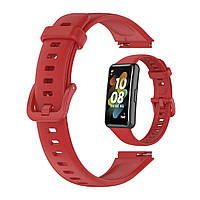 TPU ремінець для Huawei Band 7 (LEA-B19) | HMU | червоний