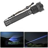 Надпотужний ліхтар до 2000 метрів ручний акумуляторний водонепроникний XANES XHP90