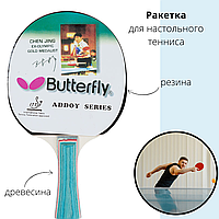 Ракетка для настольного тенниса Butterfly Addoy Series Champ F-2