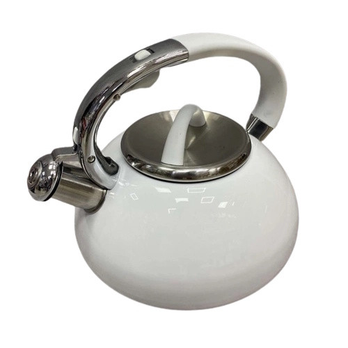 Чайник EMPIRE зі свистком Кім V 3 л — EM-333-D1, білий, фото 1