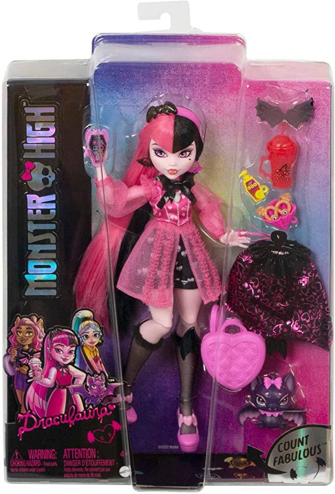 Monster High Лялька Mattel Монстер Хай Дракулаура Draculaura Posable Fashion Doll HHK51