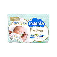 Подгузники Mamia размер1 Premium Newborn 3-5 кг - 22 шт