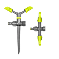 Зрошувач обертовий 2-х ріжковий на кілку LIME LINE в блістері, LE-6101