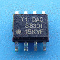 ЦАП 16біт 50МГц TI DAC8830IDR SOP8