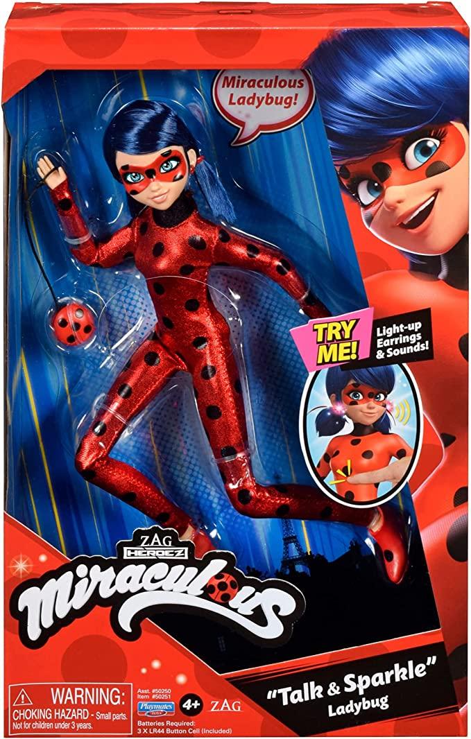Леді Баг Лялька ДеЛюкс "Леді Баг і Суперкіт" Talk and Sparkle Ladybug Deluxe Miraculous 50251
