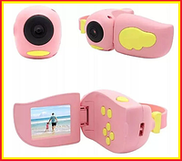 Детская видеокамера Smart Kids Video Camera HD DV-A100,детская цифровая мини камера с играми lkp