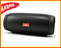 Портативная беспроводная блютуз Bluetooth колонка по типу JBL Charge 4 с ФМ радио Черная lkp