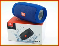 Портативная беспроводная блютуз Bluetooth колонка по типу JBL Charge mini E3 с FM радио Синяя lkp